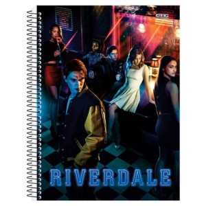 CADERNO UNIVERSITÁRIO CAPA DURA 96FLS RIVERDALE SÃO DOMINGOS
