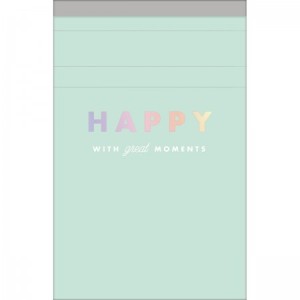 BLOCO PAUTADO G 80FLS HAPPY TILIBRA