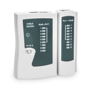 TESTADOR DE CABOS RJ45/RJ11 Y20335 YASIN