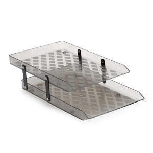 CAIXA CORRESPONDÊNCIA DUPLA MÓVEL FUMÊ REF.10050010 WALEU