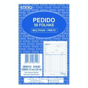 PEDIDO 1/8 1 VIA 50FLS SÃO DOMINGOS