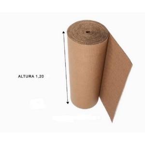 BOBINA DE PAPELÃO ONDULADO 120CM
