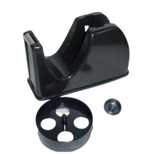 SUPORTE PARA FITA ADESIVA MÉDIO PRETO TKS