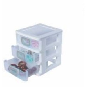 GAVETEIRO PLÁSTICO 3 GAVETAS 14,7x13,3x15,6CM GV-17 SÃO BERNARDO