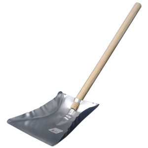 PÁ DE LIXO ZINCADA CABO LONGO MADEIRA 60CM CAMPES