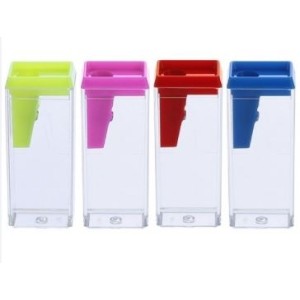 CAIXA DE APONTADORES COM  DEPÓSITO 24 UNIDADES GATTE