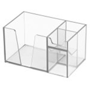 ORGANIZADOR DE MESA CRISTAL REF.978 ACRIMET
