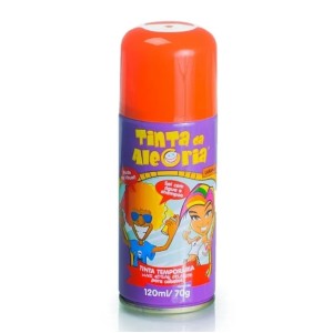 TINTA SPRAY PARA CABELOS 120ML LARANJA