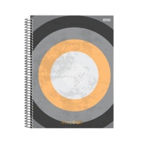 CADERNO UNIVERSITÁRIO SHARP DASH ESPIRAL DE 1 MATÉRIA SÃO DOMINGOS