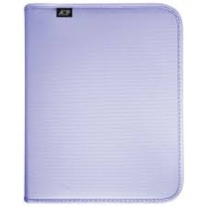FICHÁRIO UNIVERSITÁRIO DE ZIPER COM ESTOJO SWEET LILÁS ACP
