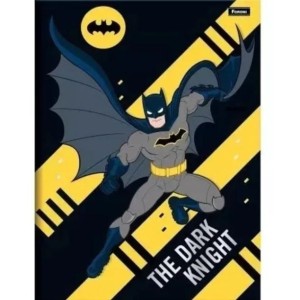 CADERNO 1/4 48FLS CAPA DURA BROCHURA BATMAN FORONI