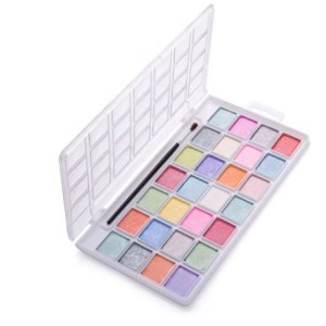 AQUARELA PEROLIZADA 28 CORES PICNIC 72406 LEONORA