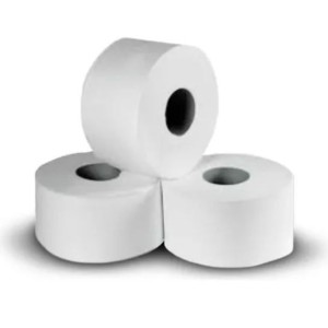 PAPEL HIGIÊNICO 10CMX250M INSTITUCIONAL ROLÃO 8 ROLOS BRANCO PREMIUM AZEPEL