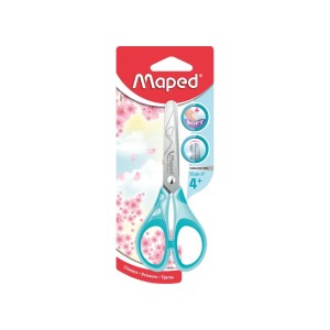 TESOURA ESCOLAR 13CM ESSENTIALS SOFT PASTEL MAPED