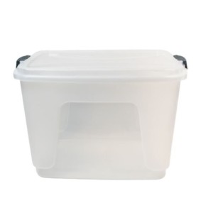 CAIXA ORGANIZADORA PLÁSTICA 80L 63x44x43CM REF.0128 RISCHIOTO