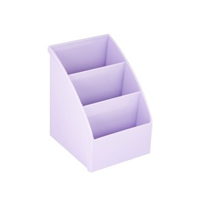 ORGANIZADOR DE MESA 3 DIVISÓRIAS LILÁS PASTEL MAXCRIL WALEU