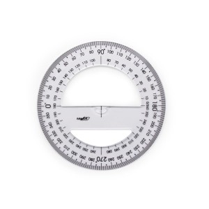 TRANSFERIDOR 360° 15CM MAX PREMIUM CRISTAL MAXCRIL