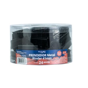 BINDER CLIPS 41MM C/24 UNIDADES FUTURO