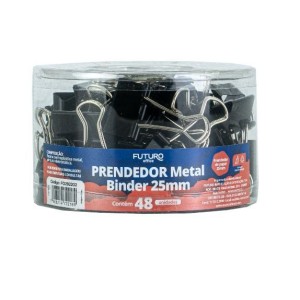 BINDER CLIPS 25MM C/48 UNIDADES FUTURO