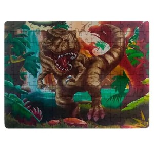 QUEBRA-CABEÇA T REX COM 150 PEÇAS PAIS & FILHOS