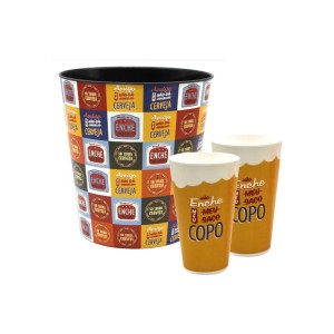 KIT FUN BOTECO 2 COPOS + BALDE KATHAVENTO